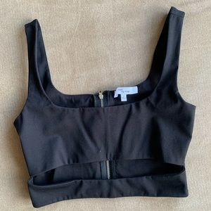 *sold* Elegant Minimalist Crop Tank